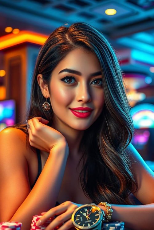 Live dealer hosting Andar Bahar game at betogel link studio